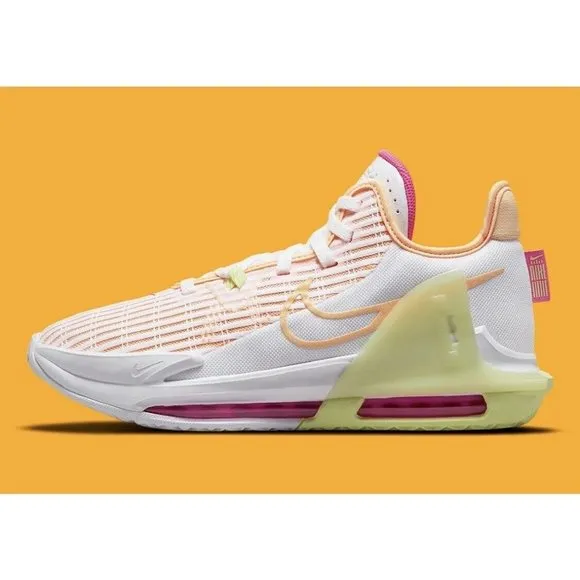 Nike Lebron Witness VI 6 Melon Easter Basketball Shoes CZ4052-101 Men's Size 13