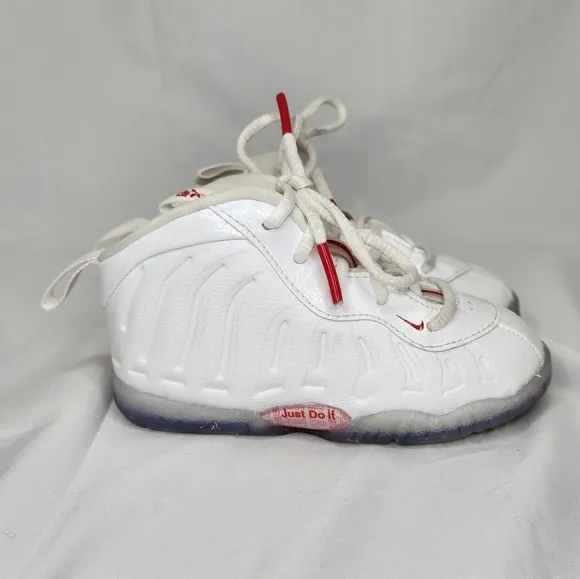 Nike Lil Posite One Foamposite 'Thank You Plastic Bag' Sneakers | Toddler Size 6