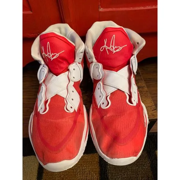 Nike Men 16 Kyrie Infinity TB Basketball Shoes Red White DO9616-600 High Top EUC