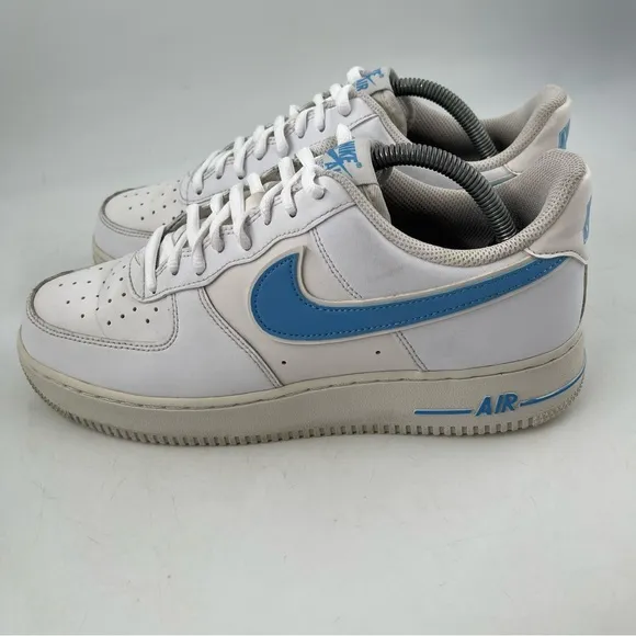 Nike Men’s Air Force 1 Low ‘07- SZ 9.5 -University Blue 2018 Shoes Sneakers