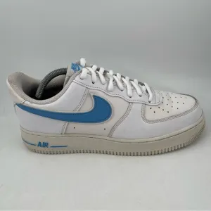 Nike Men’s Air Force 1 Low ‘07- SZ 9.5 -University Blue 2018 Shoes Sneakers
