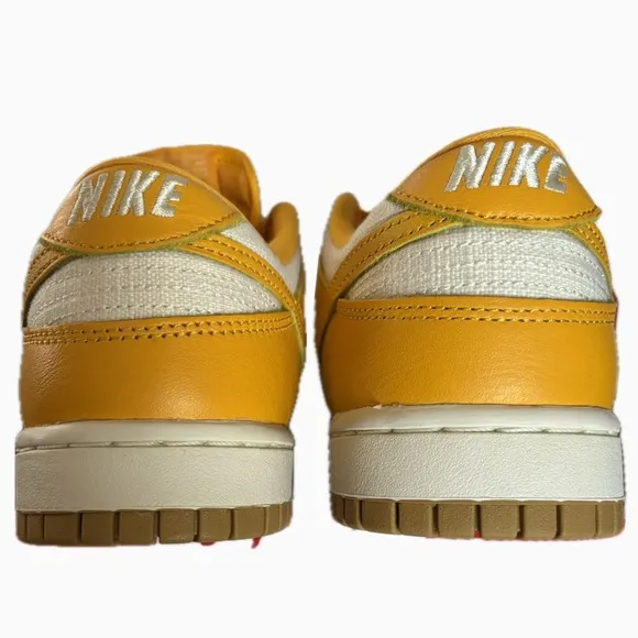 Nike Men's Yellow and White Sneakers