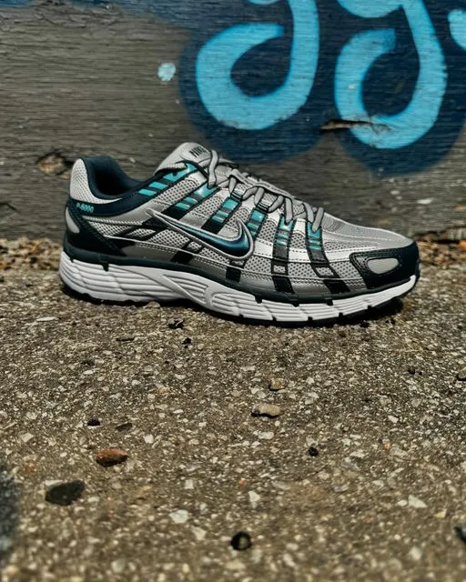 Nike P-6000 Armory Navy Flat Silver