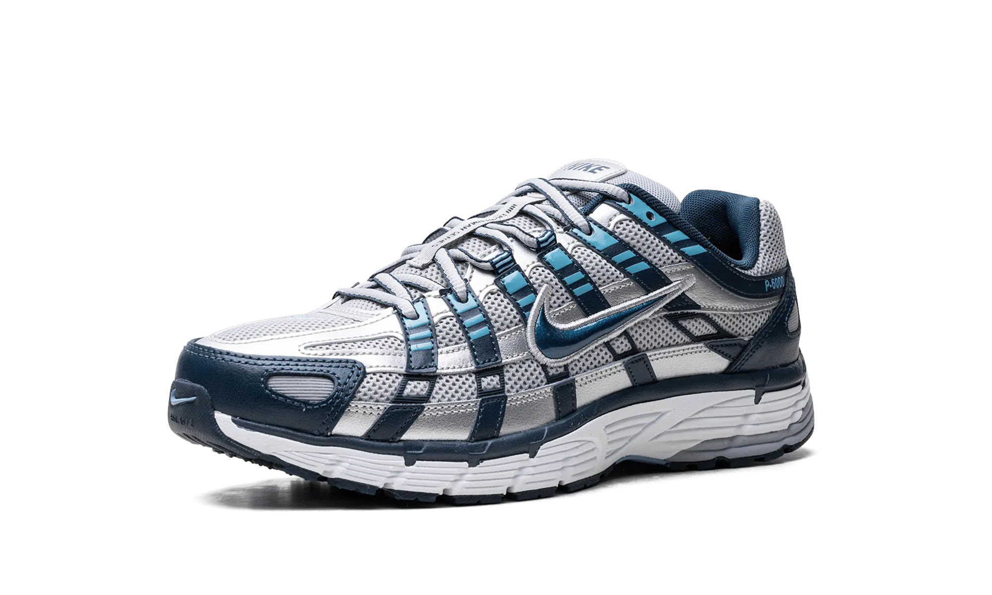 Nike P-6000 Armory Navy Flat Silver