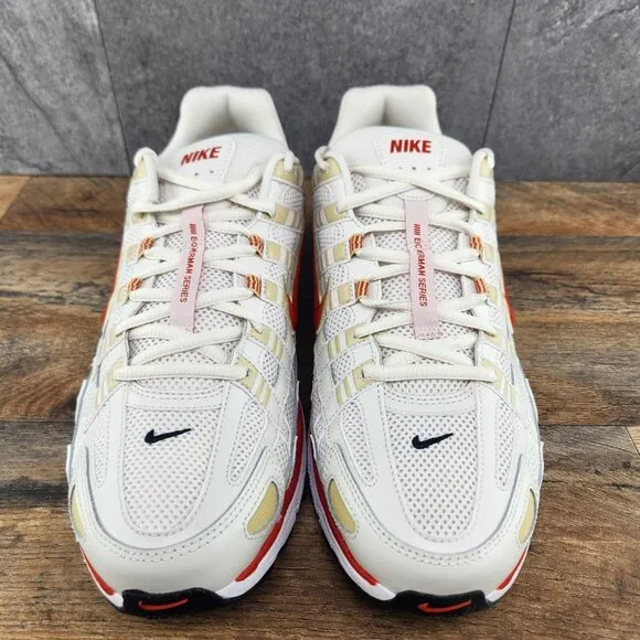 Nike P-6000 Size 9.5 Mens Phantom Dragon Red White Black Casual Shoes Sneakers