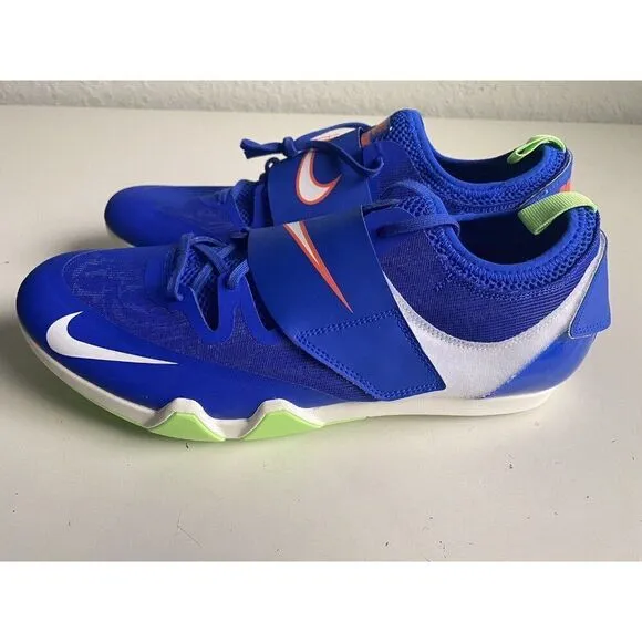 Nike Pole Vault Elite Track &amp; Field Jumping Spikes AA1204-400 Men’s Sz 12.5