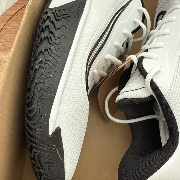 Nike Precision 7 Men's Basketball Shoes White/Black Size 13 Sneaker (FN4322-101)