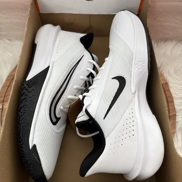 Nike Precision 7 Men's Basketball Shoes White/Black Size 13 Sneaker (FN4322-101)