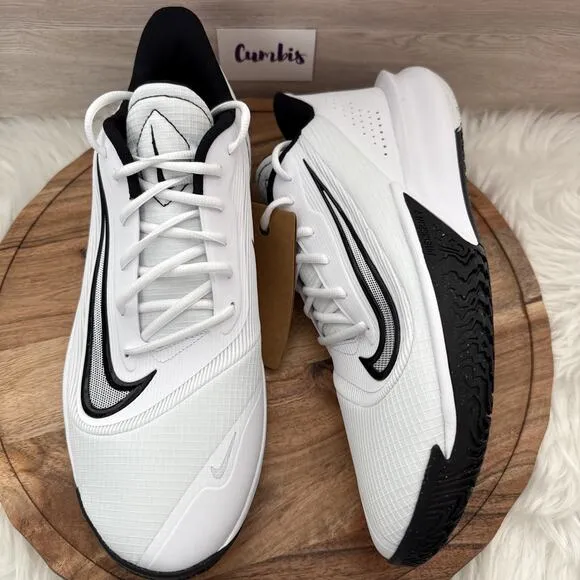 Nike Precision 7 Men's Basketball Shoes White/Black Size 13 Sneaker (FN4322-101)
