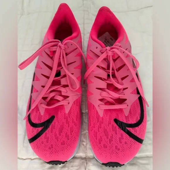 NIKE Rival Fly Hydra Hot Pink with Black Sneakers Running Shoes NEW NO BOX 6.5