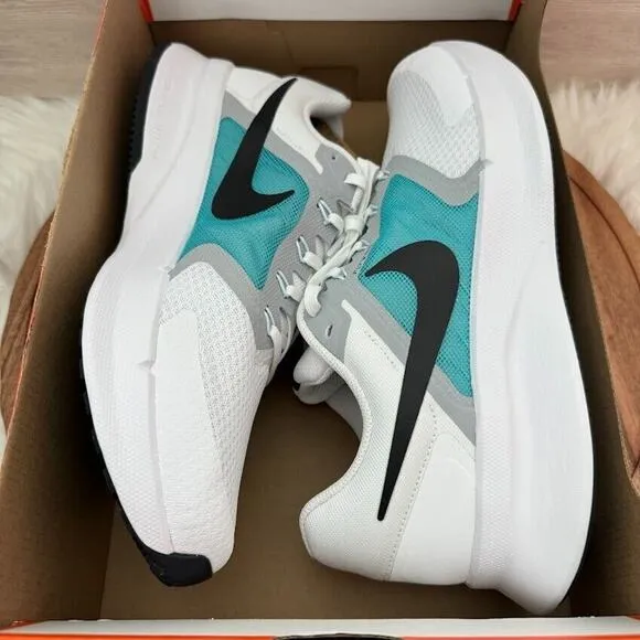 Nike Run Swift 3 Mens Size 11 White Blue Black Athletic Running Shoes Sneakers