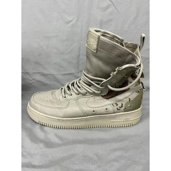 nike sf air force 1 desert camo Men 7 Missing A Strap