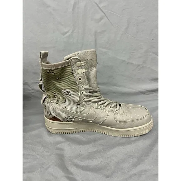 nike sf air force 1 desert camo Men 7 Missing A Strap