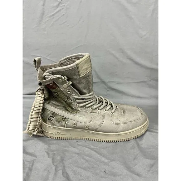 nike sf air force 1 desert camo Men 7 Missing A Strap