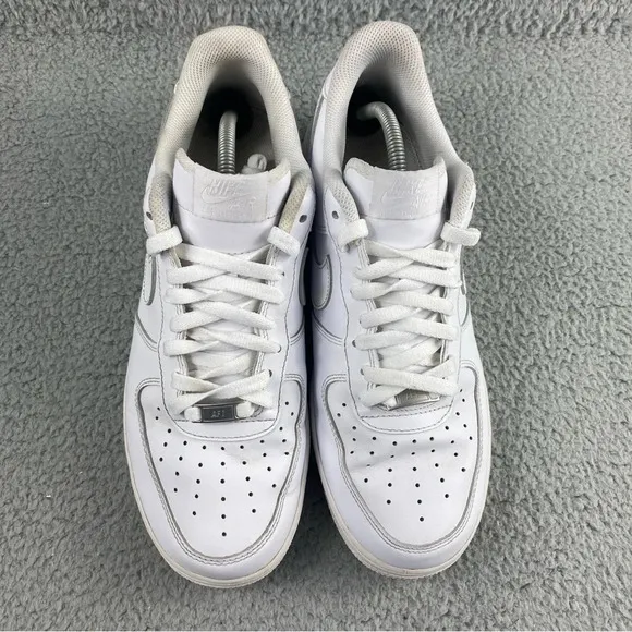 Nike Shoes Mens 11 Air‎ Force 1 Low '07 Triple White Sneaker Lace Up Low Top
