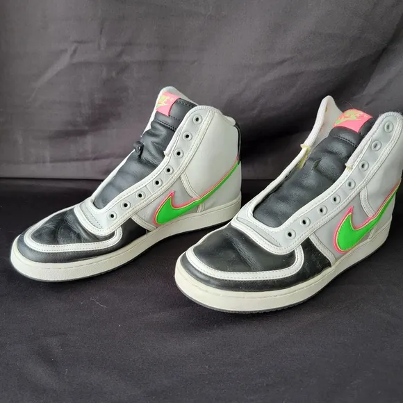 Nike Vandal High Top Sneaker Shoes 309427-132 Size‎ 10 Leather 2006 VTG