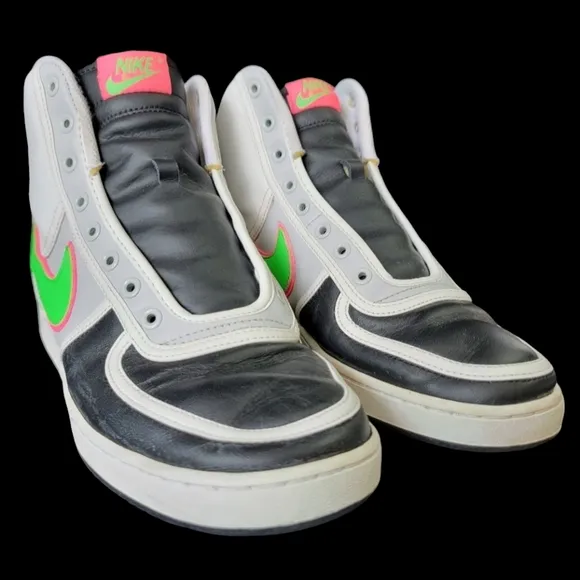 Nike Vandal High Top Sneaker Shoes 309427-132 Size‎ 10 Leather 2006 VTG