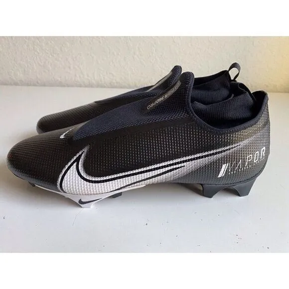 Nike Vapor Edge 360 Pro Football Cleats AO8277-001 Black White Men’s Sz 15