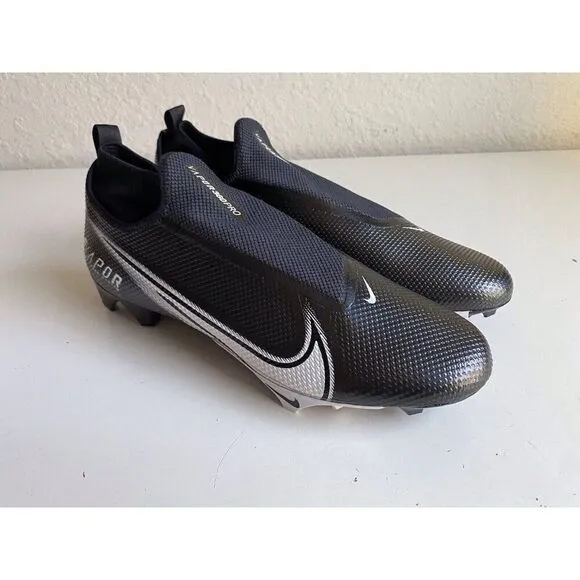 Nike Vapor Edge 360 Pro Football Cleats AO8277-001 Black White Men’s Sz 15