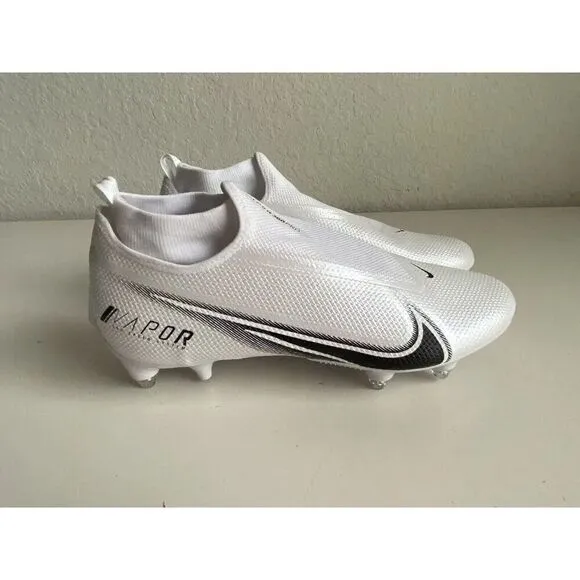 Nike Vapor Edge Pro 360 Detachable Football Cleats White DO1143-100 Sz 15 W