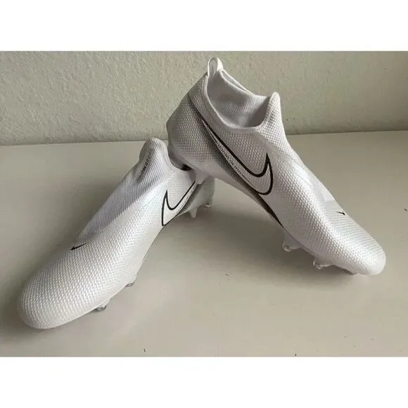 Nike Vapor Edge Pro 360 Detachable Football Cleats White DO1143-100 Sz 15 W
