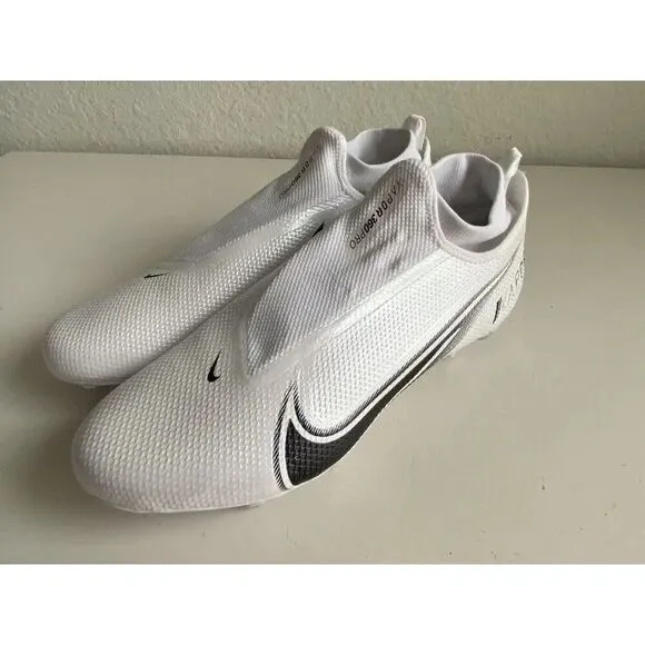 Nike Vapor Edge Pro 360 Detachable Football Cleats White DO1143-100 Sz 15 W