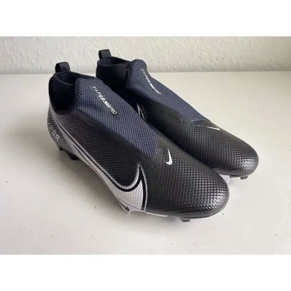 Nike Vapor Edge Pro 360 Football Cleats Black White AO8277-001 Men’s Size 12