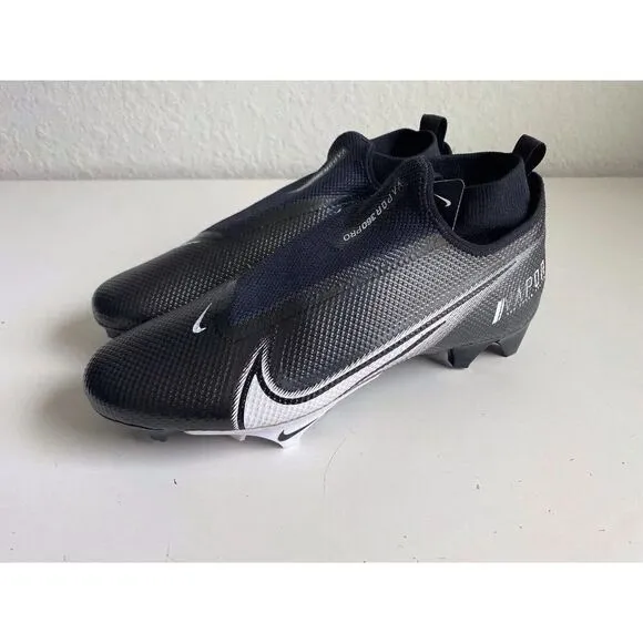 Nike Vapor Edge Pro 360 Football Cleats Black White AO8277-001 Men’s Size 12