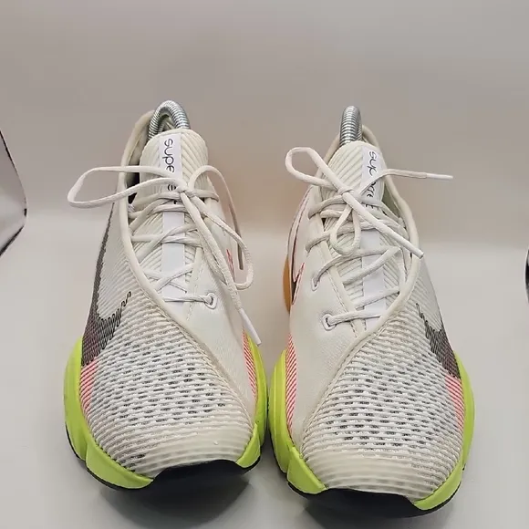 Nike White and Multicolor Athletic Shoes