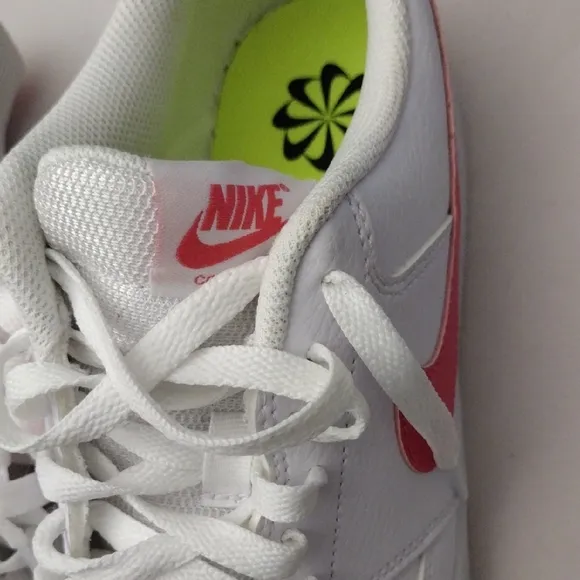 Nike White and Pink Athletic Shoes