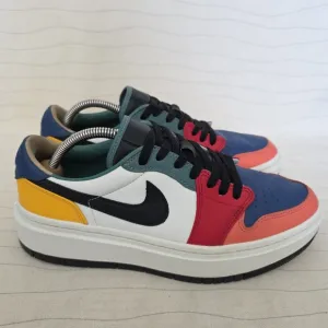 Nike Womens Air Jordan 1 Elevate Low SE Multicolor Shoes DX3951-100 Size 10.5