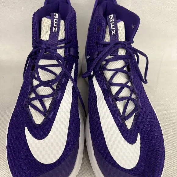 Nike Zoom Rize TB Promo Sneakers CN9502-502 Purple Men’s Sz 19 Hi top basketball