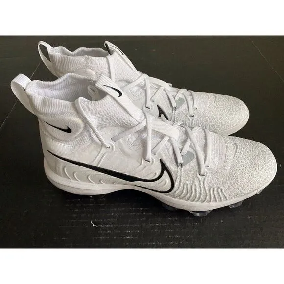 Nike Alpha Huarache NXT MCS White Baseball Cleats DJ6519-100 Men’s Sz 13