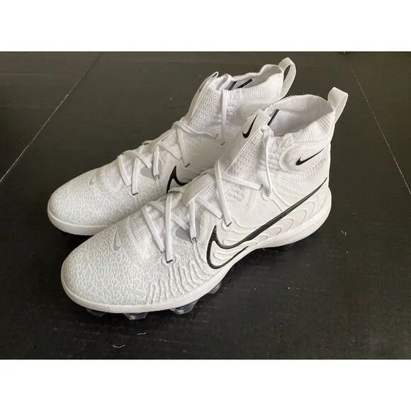 Nike Alpha Huarache NXT MCS White Baseball Cleats DJ6519-100 Men’s Sz 13