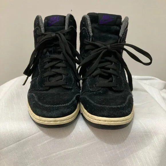 Nike Dunk Sky High Wedge Shoes 8