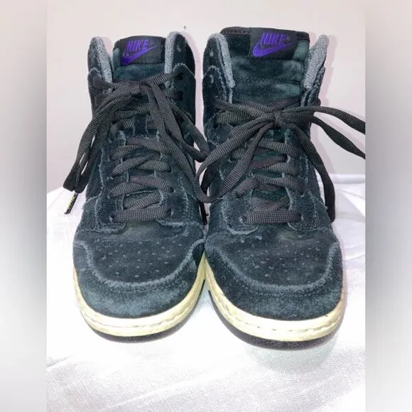 Nike Dunk Sky High Wedge Shoes 8