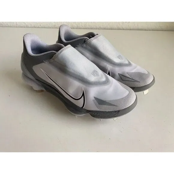 Nike Force Zoom Trout 8 Pro Metal Baseball Cleats Men’s Sz 8 Gray CZ5915-001