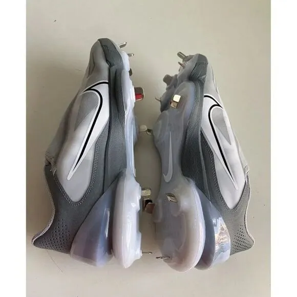 Nike Force Zoom Trout 8 Pro Metal Baseball Cleats Men’s Sz 8 Gray CZ5915-001
