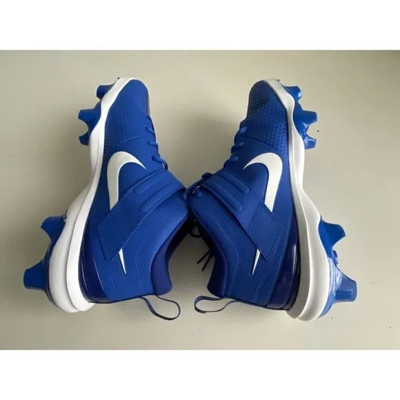 Nike Force Trout 7 MCS Baseball Cleats CT0828-400 Royal Blue White Sz 14