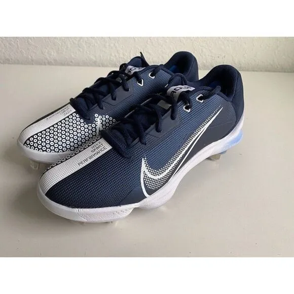 NIKE FORCE ZOOM TROUT 7 PRO BASEBALL COLLEGE NAVY-WHITE Men’s Sz 12.5 CQ7224-403