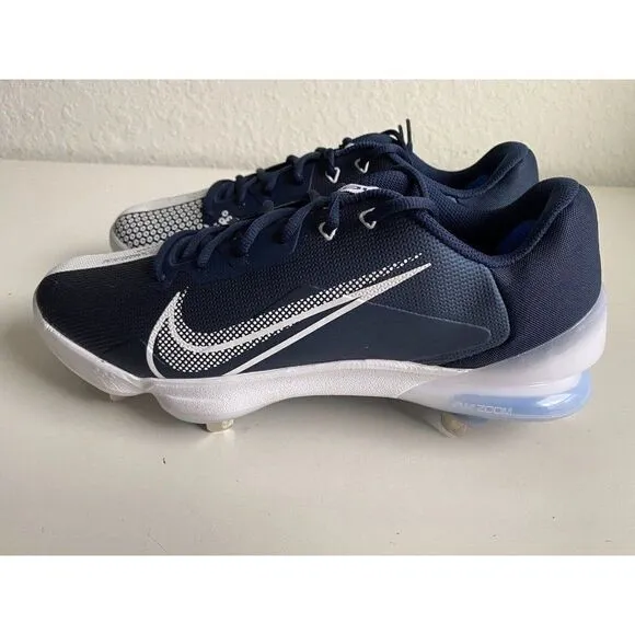NIKE FORCE ZOOM TROUT 7 PRO BASEBALL COLLEGE NAVY-WHITE Men’s Sz 12.5 CQ7224-403