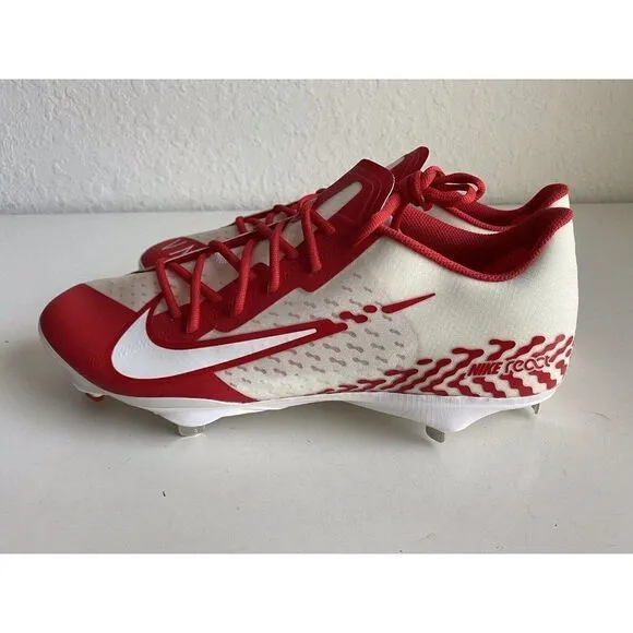 Nike React Vapor Ultrafly Elite 4 Red White Cleats DA0701-600 Men's Size 15