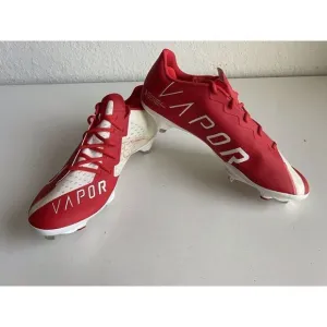 Nike React Vapor Ultrafly Elite 4 Red White Cleats DA0701-600 Men's Size 15