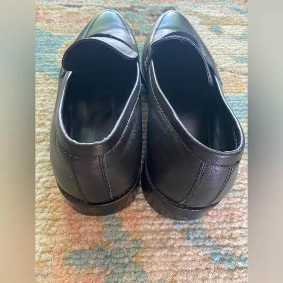 Nisolo Men’s Black Leather Chamberlain Penny Loafer Size 11