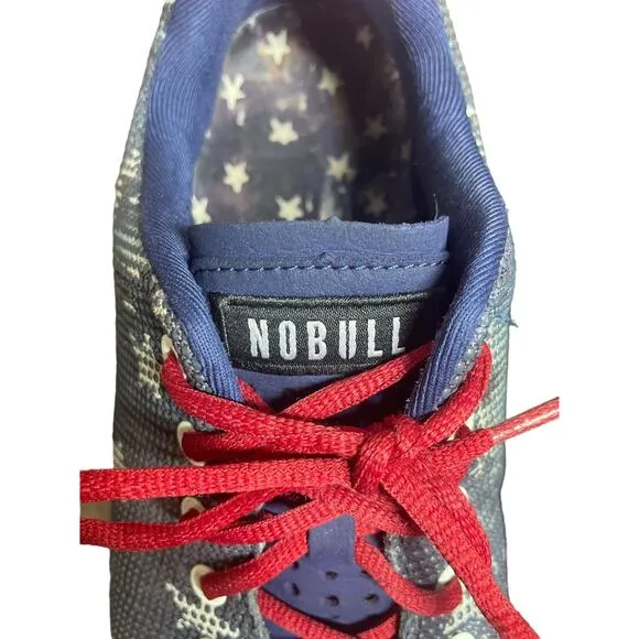 NOBULL Men's Size 12 Vintage Flag Trainer Low Top Athletic Tennis Shoes Sneakers