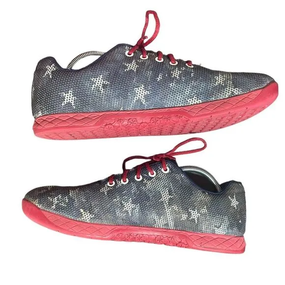 NOBULL Men's Size 12 Vintage Flag Trainer Low Top Athletic Tennis Shoes Sneakers