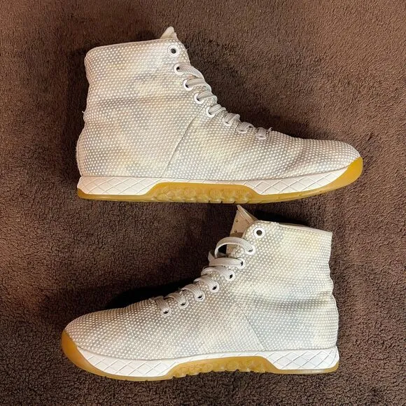 NOBULL White Camo Outwork High-top Shoes 7.5