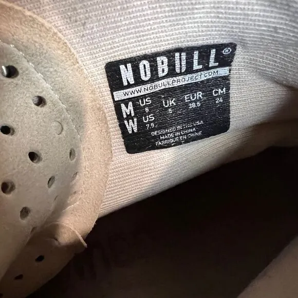NOBULL White Camo Outwork High-top Shoes 7.5