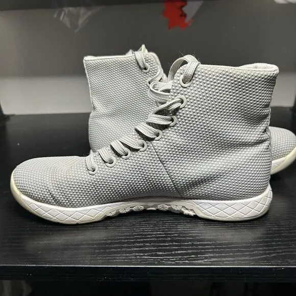 Nobull Women’s Size 7 High Top Trainer Superfabric Gym Shoes Gray