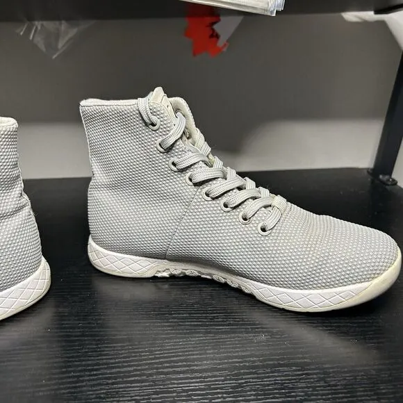 Nobull Women’s Size 7 High Top Trainer Superfabric Gym Shoes Gray